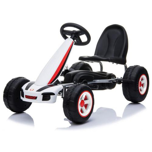 KART CU PEDALE FEVER ALB [1]