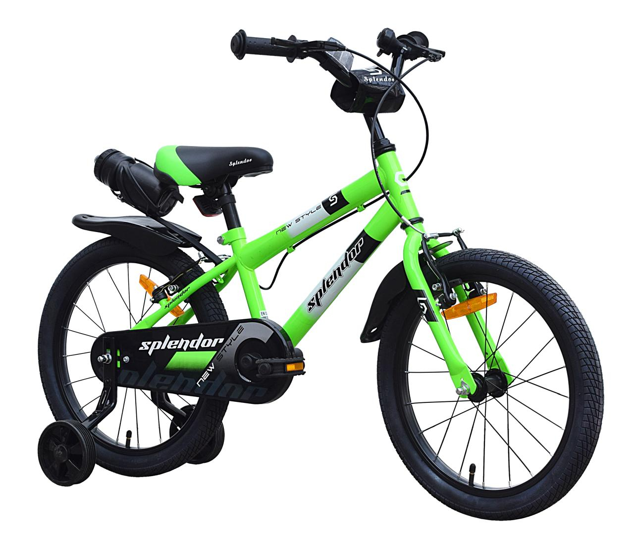 Bicicleta copii 20'' SLENDOR VERDE/NEGRU [2]