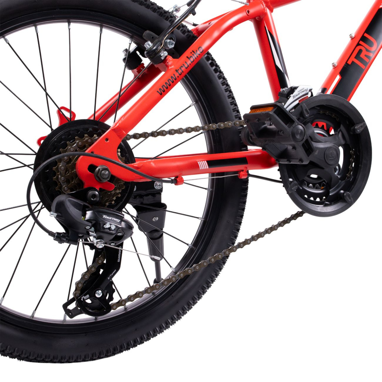 Bicicleta cu cadru din aluminiu, 20”, TRU BIKE BIC20ROSU [6]