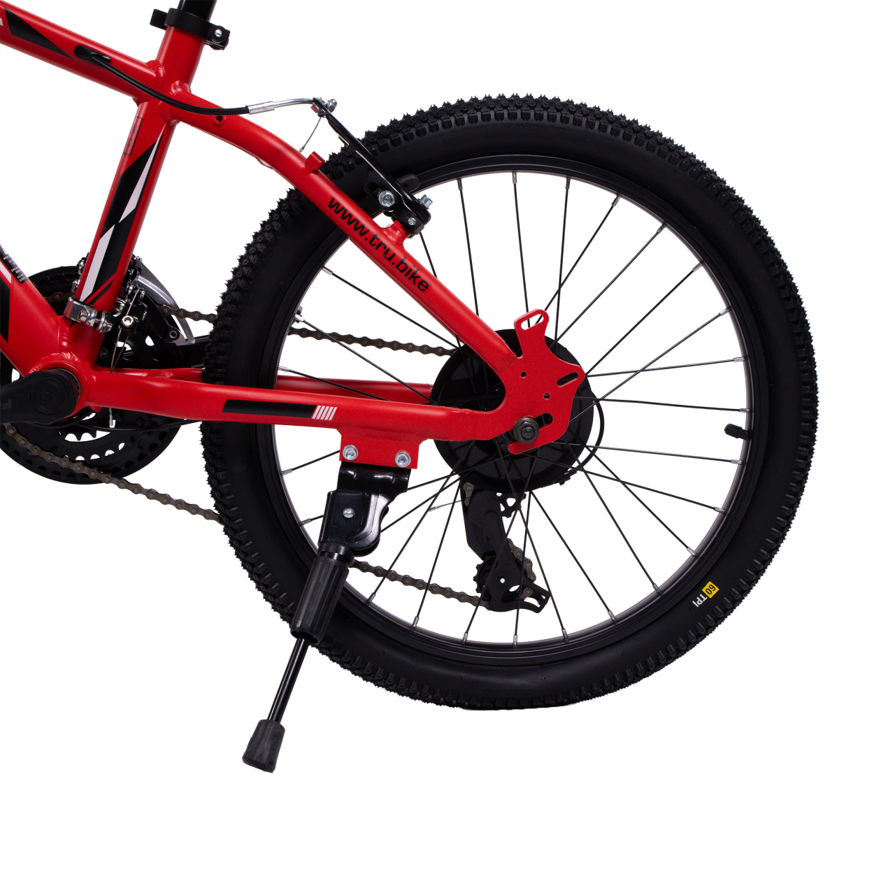 Bicicleta cu cadru din aluminiu, 20”, TRU BIKE BIC20ROSU [5]