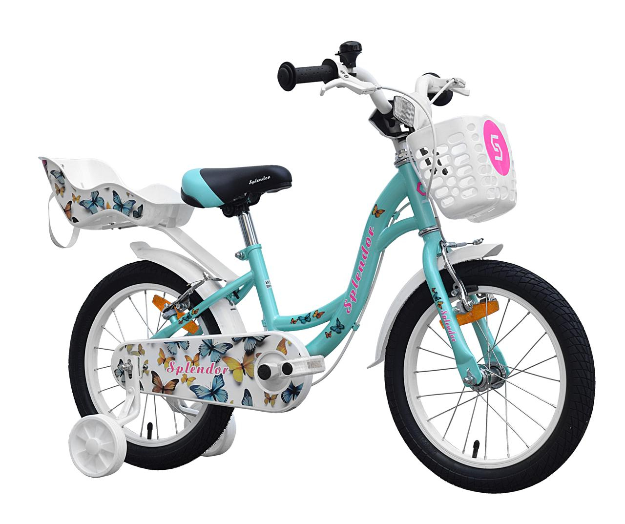 Bicicleta pentru copii, 18“, Splendor -AQUA BLUE [2]