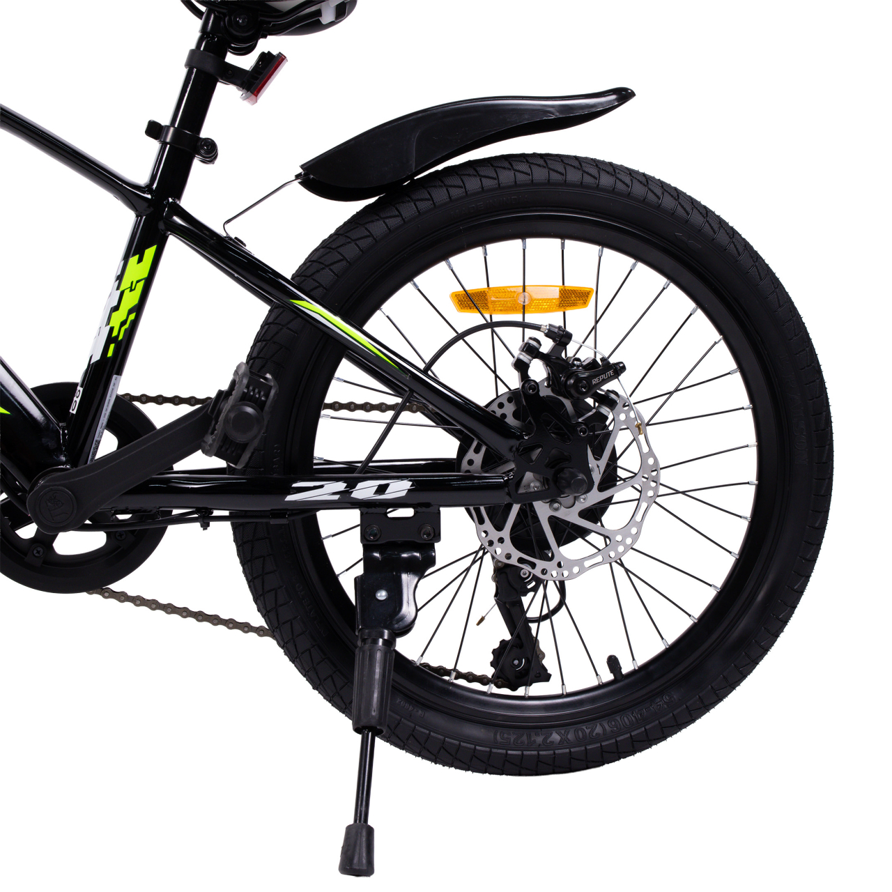 Bicicleta pentru copii, 20“, Splendor BAF20 NEGRU/VERDE [2]