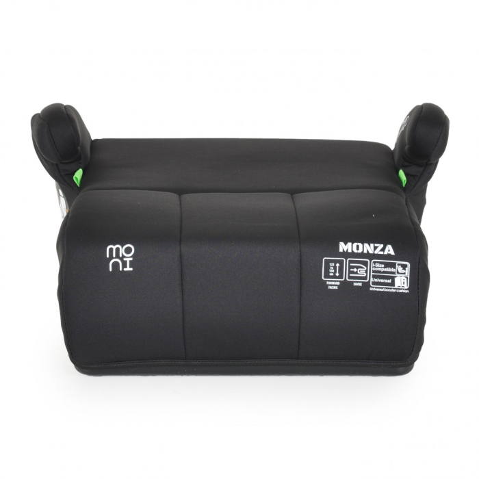 Inaltator auto cu Isofix Cangaroo Moni Monza i-Size, 125-150 cm sau 22-36 kg, omologat R129, Black Onyx [3]