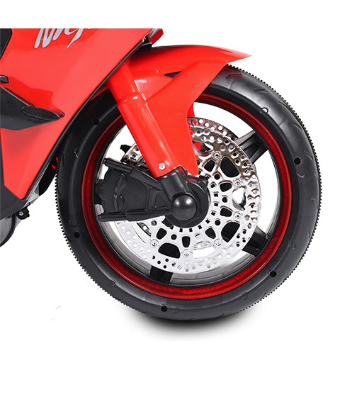 MOTOCICLETA ELECTRICA COPII NINJA 12V ROSU [5]