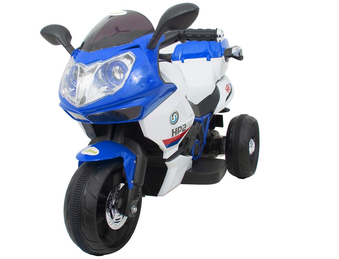 Motocicleta electrica cu 3 roti  SPLENDOR  HP2, 6V, 2 motoare, MP3, albastru [3]