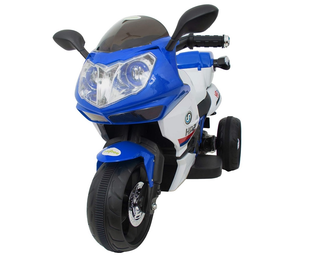 Motocicleta electrica cu 3 roti  SPLENDOR  HP2, 6V, 2 motoare, MP3, albastru [5]