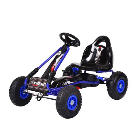KART CU PEDALE TOP RACER ALBASTRU [2]