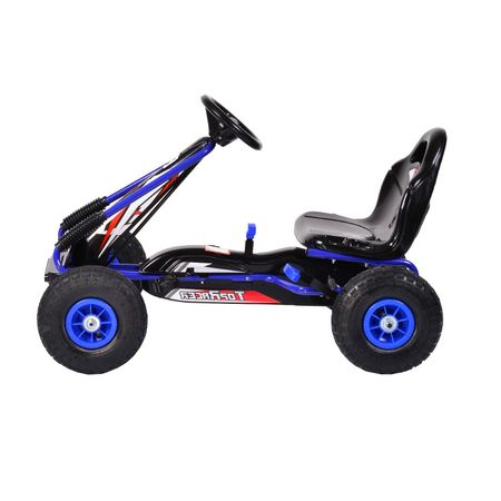 KART CU PEDALE TOP RACER ALBASTRU [4]