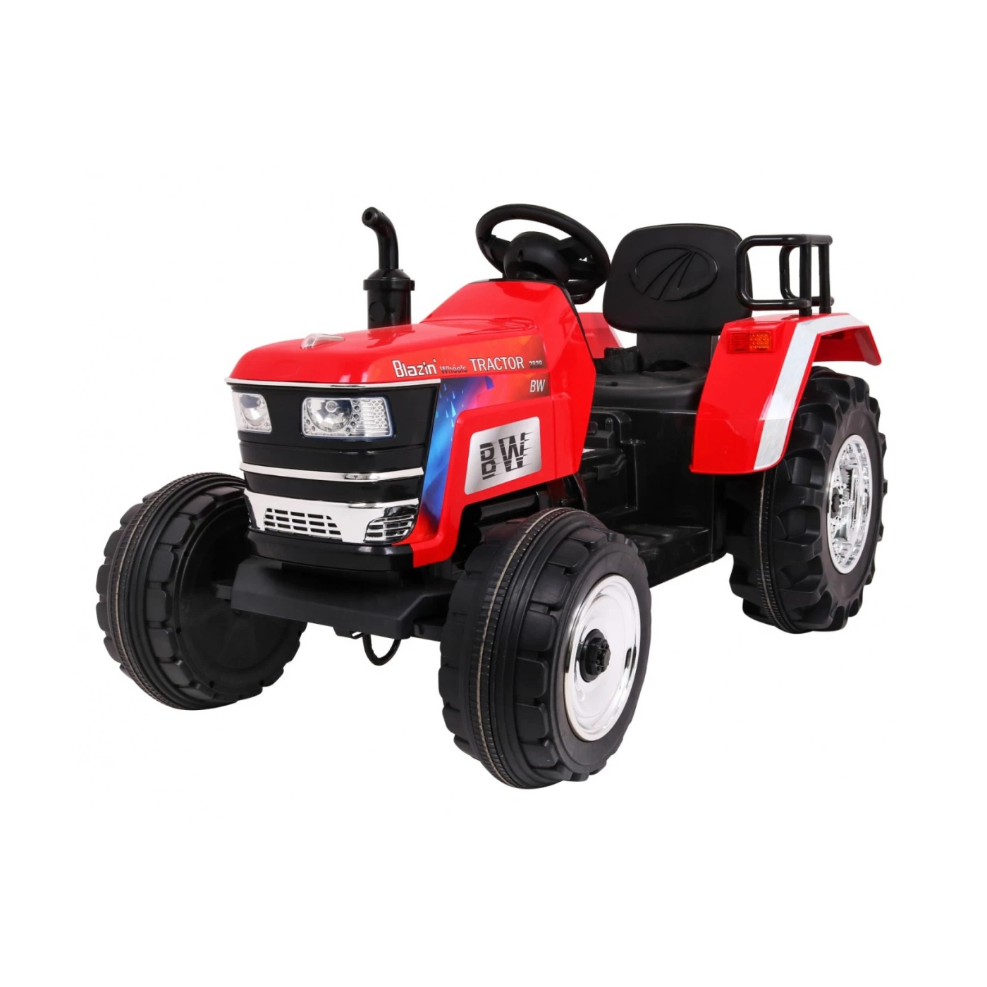 TRACTOR ELECTRIC CU TELECOMANDA BLAZIN ROSU 12V [6]