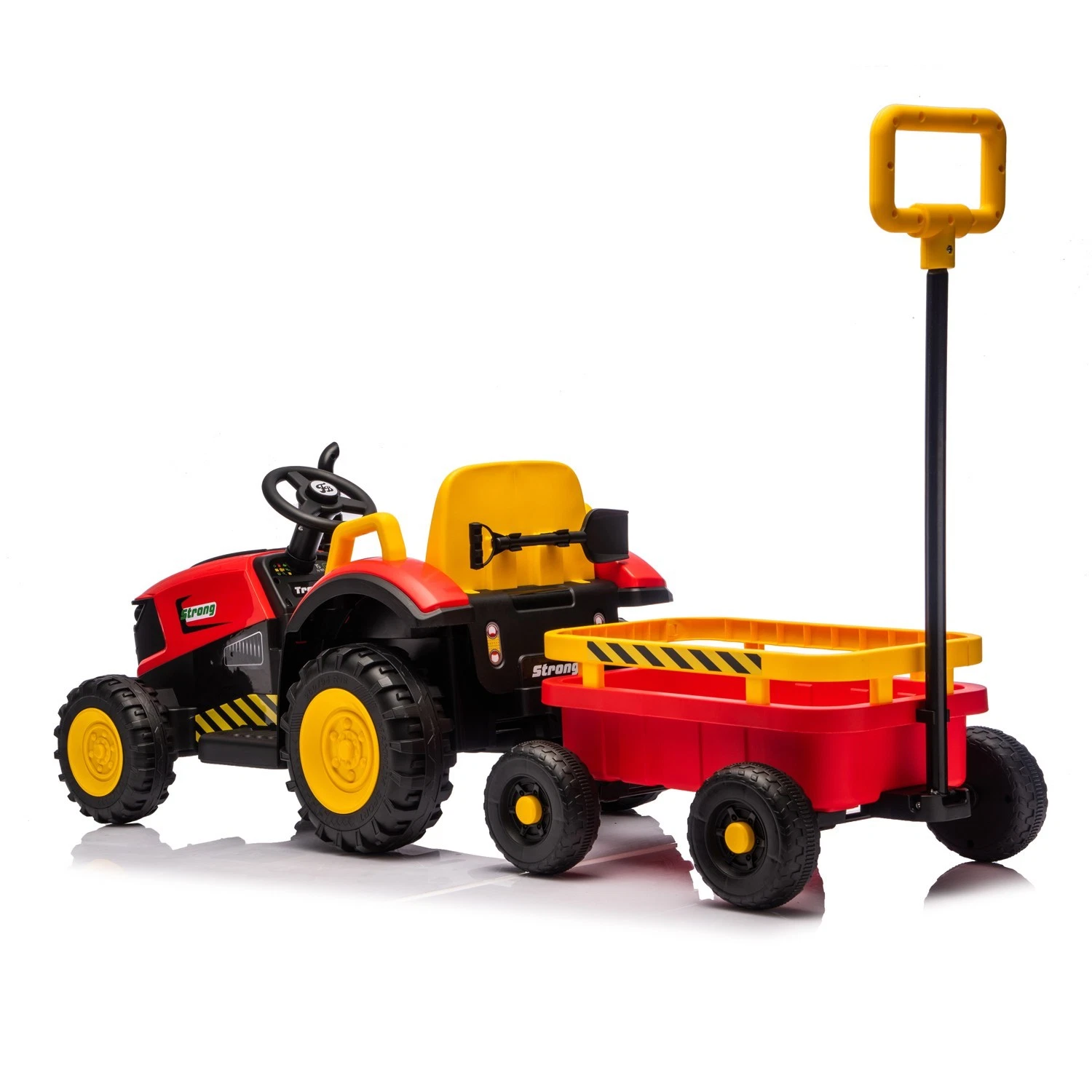 Tractor electric, pentru copii, cu telecomanda, BJFB319B ROSU - SPLENDOR [2]