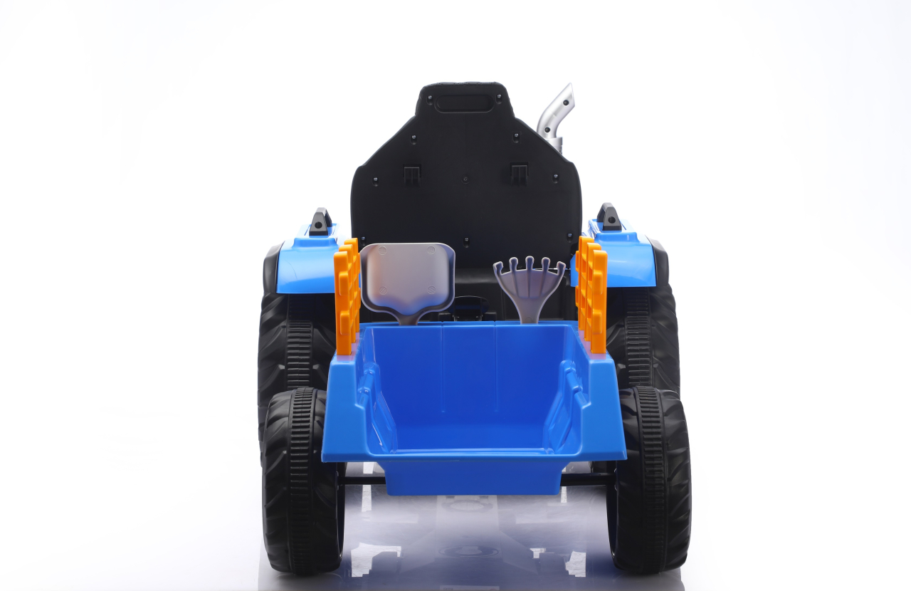 Tractor electric, pentru copii, cu telecomanda, BJSD6603 ALBASTRU - SPLENDOR [5]