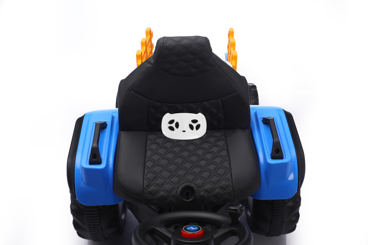 Tractor electric, pentru copii, cu telecomanda, BJSD6603 ALBASTRU - SPLENDOR [6]