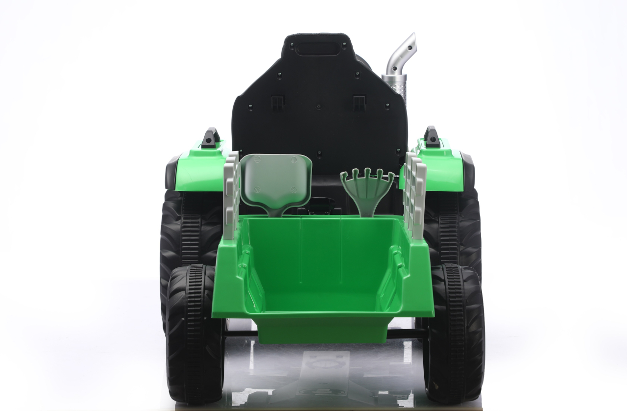 Tractor electric, pentru copii, cu telecomanda, BJSD6603VERDE [3]