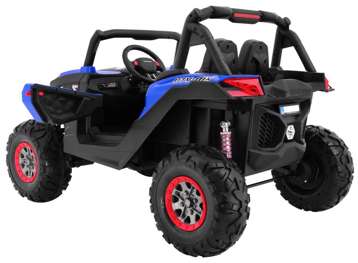UTV Electric copii 12V10A 4 motoare 4x35W Roti EVA Telecomanda BJ603 CAMO   4 Motoare electrice de putere 35W Echipata cu BATERII 12V 10Ah TRACTIUNE 4X4 SAU 2X4 SELECTABILA MANUAL DIN BUTON Faruri si [2]