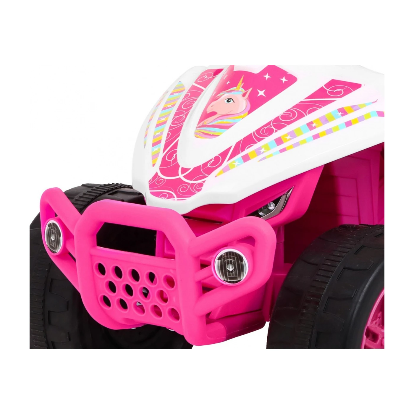Atv Electric Copii Littel Monster roz [5]