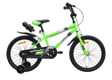 Bicicleta copii 16'' - Bicicleta pentru copii, 16“, Splendor,Verde/Negru