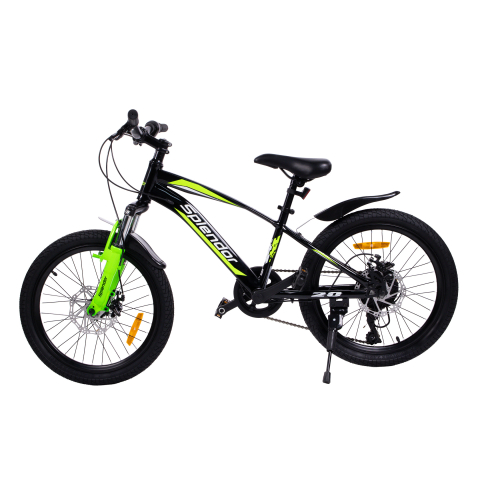 Biciclete MTB - Bicicleta pentru copii, 20“, Splendor BAF20 NEGRU/VERDE