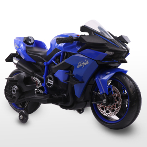 Motociclete electrice - Motocicleta electrica copii NINJA DUO ,Albastru