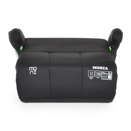 Inaltator auto cu Isofix Cangaroo Moni Monza i-Size, 125-150 cm sau 22-36 kg, omologat R129, Black Onyx [2]