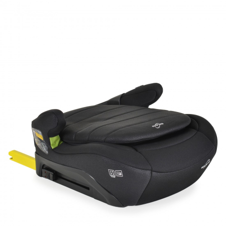 Inaltator auto cu spatar pliabil Cangaroo Galaxy Isofix, omologat R129 iSize, 125-150 cm sau 22-36 kg, Negru [1]