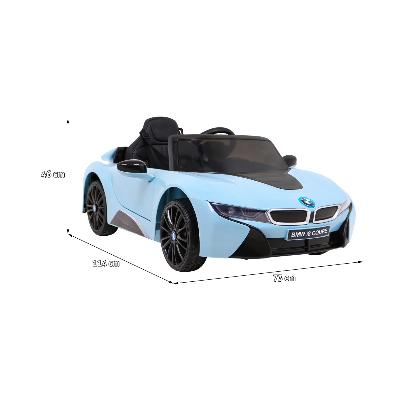 MASINUTA ELECTRICA BMW I8 LIFT ALBASTRU [6]