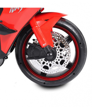 MOTOCICLETA ELECTRICA COPII NINJA 12V ROSU [4]