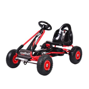 LA PLIMBARE - KART CU PEDALE TOP RACER ROSU