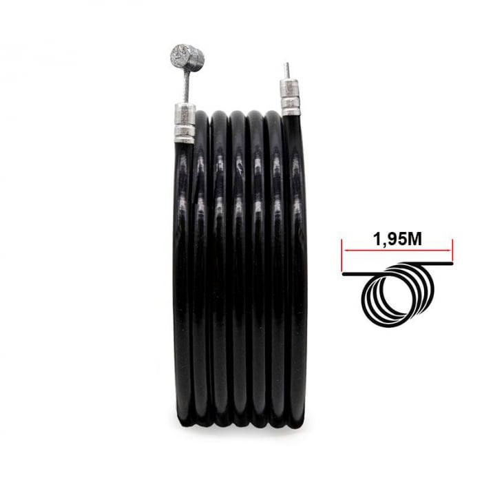Cablu de Frana 1.95m Universal cu Manson Negru [3]