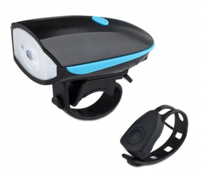 Far LED cu Claxon pentru Trotineta Electrica – Incarcare USB, 3 Moduri, 1200mAh [5]