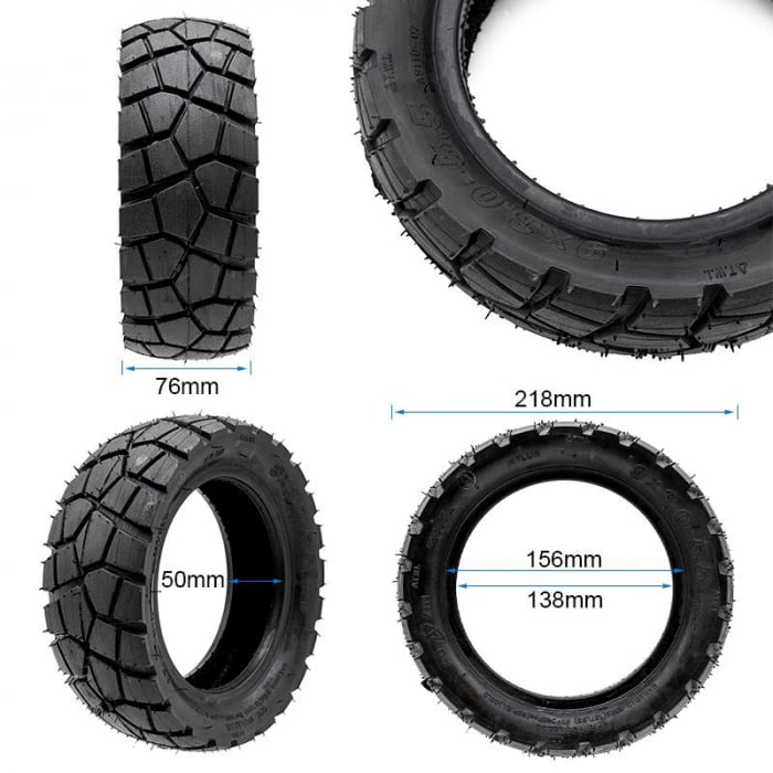 Cauciuc 9x3-5.5 pentru trotineta electrica KuKirin G2 Pro 2024 – Tubeless [2]
