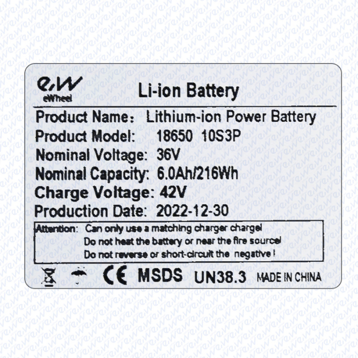 Acumulator Kugoo S1 36v 6Ah Trotineta Electrica Kugoo Compatibil [5]