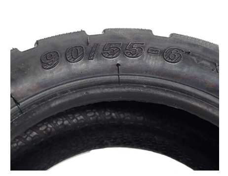 Cauciuc 90/55-6 Tubeless Semi-Offroad pentru trotinete electrice Kugoo G2 Max , kult [2]