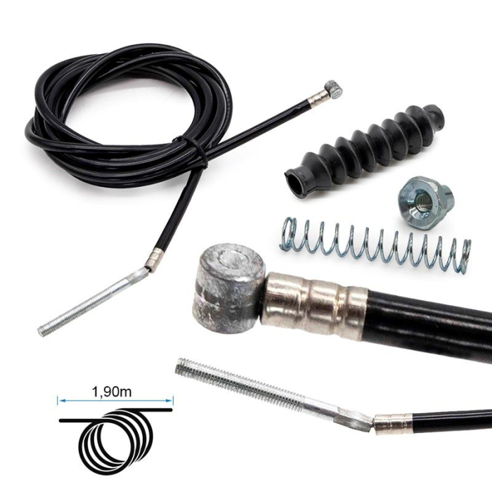 Cablu de Frana Complet cu Invelis (Cama) - Dualtron Mini (Spate) Trotineta Electrica [2]