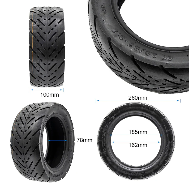 Cauciuc Trotineta Electrica Tubeless 90/65-6.5 (11 x 3.50) PantherUrban [5]