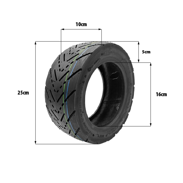 Cauciuc Tubeless CST Trotineta Electrica 90/65-6.5 (11 x 3.50) [2]