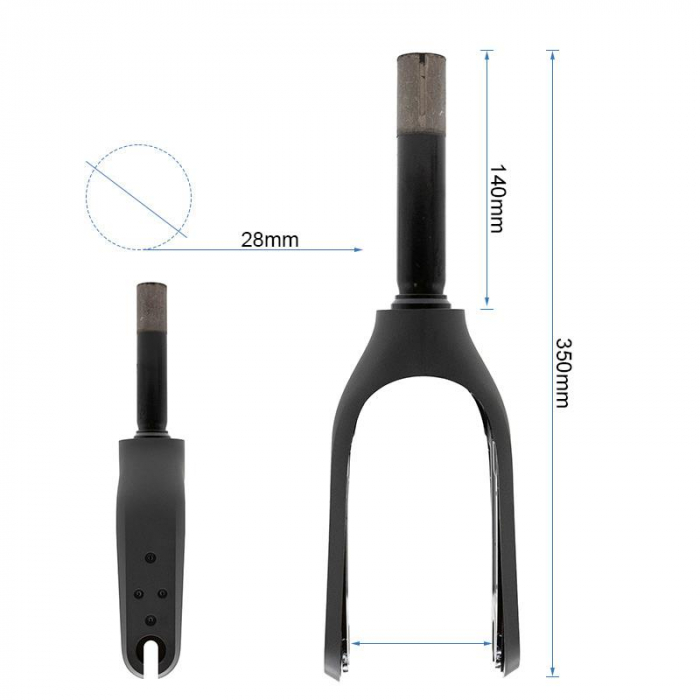 Furca Fata Originala pentru trotineta electrica Xiaomi Mi 4 Pro – Piesa de Schimb, Cu Protectie Furca [3]