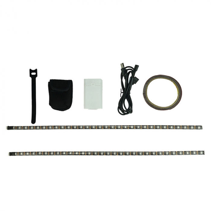 Kit Lumini LED Underglow Multicolor pentru Trotineta Electrica – Efecte de Iluminare Spectaculoase [2]