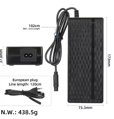 Incarcator Original KuKirin G2 Pro 2024 54.6V 2A [2]