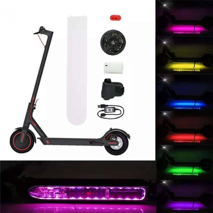 Kit Lumini LED Underglow Multicolor pentru Trotineta Electrica – Efecte de Iluminare Spectaculoase [4]