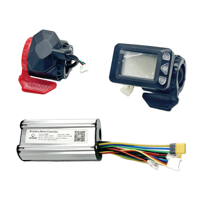 Kit Controller 24V 250W + Display LCD cu Acceleratie si Frana [5]