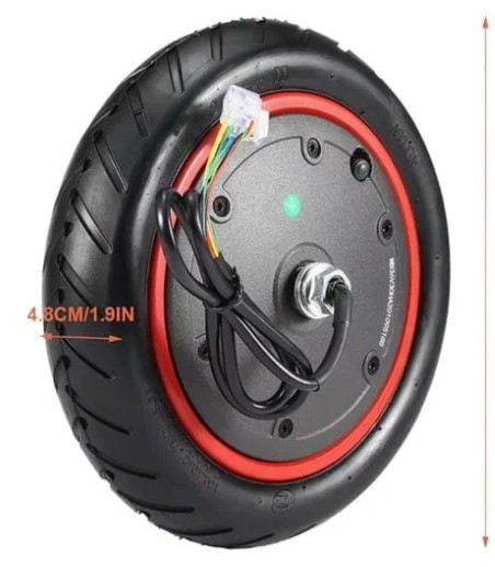 Motor 350W pentru trotineta electrica XIAOMI M365/PRO/PRO2/1S/ESSENTIAL/MI3 cu cauciuc si camera [2]