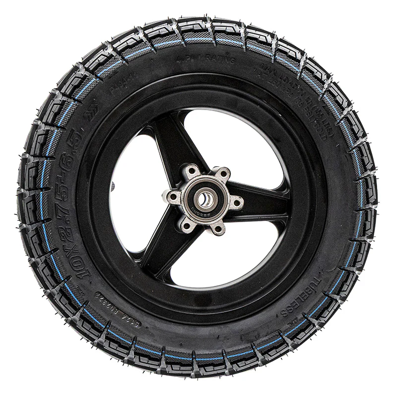 Roata Completa 10x2.75-6.5 – Janta + Cauciuc Tubeless pentru Trotinete Electrice KUKIRIN G2/G3 [3]