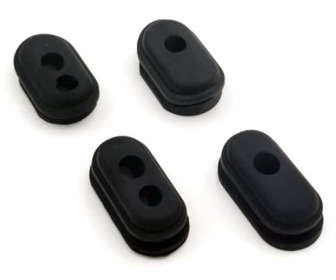 Set 4 capace dopuri protectie cablu pentru trotineta electrica scuter Xiaomi Mijia M365 / M365 Pro / 1S / Pro 2 / Mi 3, Negru [1]