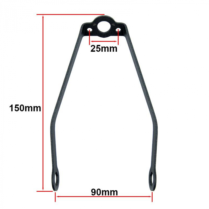 Suport Aripa Metalic pentru Xiaomi 4 Lite – Fixare Stabila si Protectie Impotriva Vibratiilor [2]