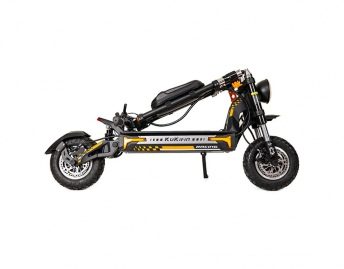 Trotineta electrica de teren KuKirin G4 Max – 2 motoare de 1600W, baterie 60V 35,2Ah, viteza maxima 86 km/h, autonomie 95 km, anvelope 12 inch, frane hidraulice, IP54 – Negru [3]