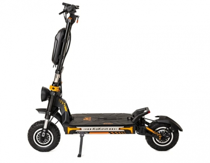 Trotineta electrica de teren KuKirin G4 Max – 2 motoare de 1600W, baterie 60V 35,2Ah, viteza maxima 86 km/h, autonomie 95 km, anvelope 12 inch, frane hidraulice, IP54 – Negru [2]