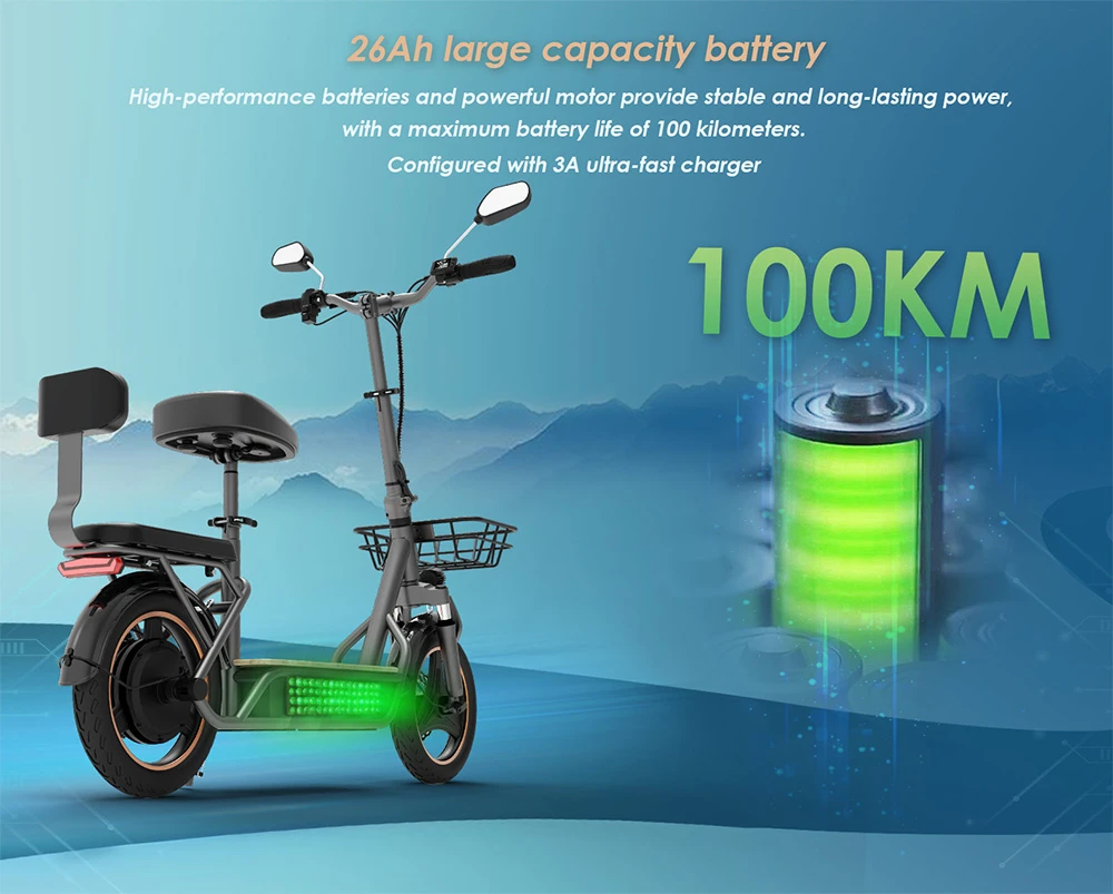 Trotineta electrica KuKirin C1 Pro – Motor 500W, Baterie 48V 26Ah, Viteza max 45 km/h [12]