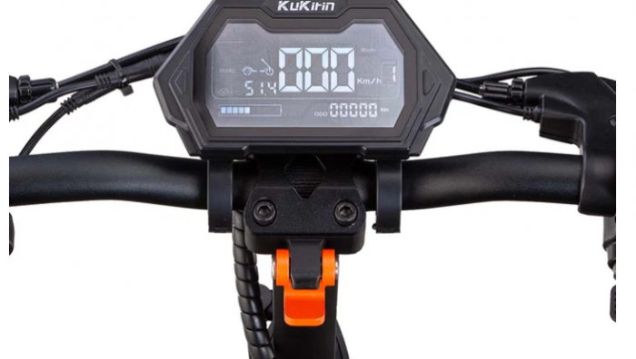 Trotineta electrica KuKirin G2 Master 2025– Motoare duble de 1000W, Baterie 52V 20.8Ah, Viteza maxima 60 km/h, Anvelope off-road de 10 inch, Frane pe disc si Amortizoare hidraulice [5]
