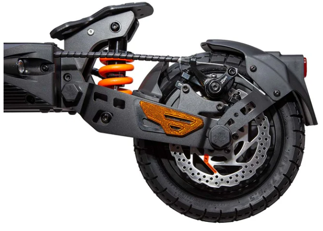 Trotineta electrica KuKirin G2 Master 2025– Motoare duble de 1000W, Baterie 52V 20.8Ah, Viteza maxima 60 km/h, Anvelope off-road de 10 inch, Frane pe disc si Amortizoare hidraulice [3]