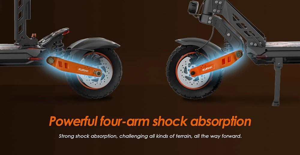 Trotineta electrica KuKirin G2 Max 2025, Motor 1000W, Viteza mazima 55Km/h, Baterie 48V 20Ah, Autonomie de pana la 80km [17]